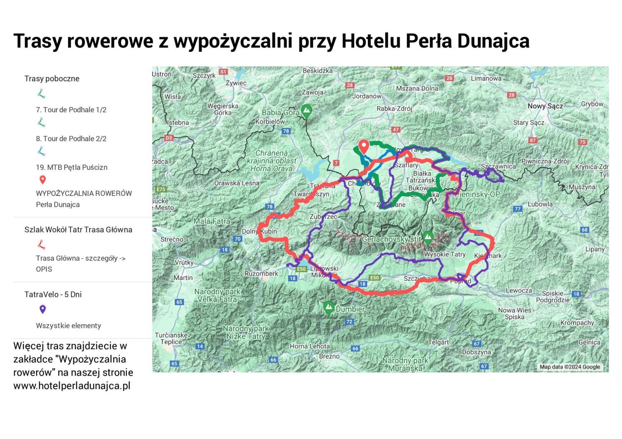 Hotel Perla Dunajca Czarny Dunajec Eksteriør billede